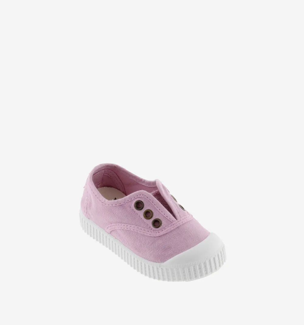 (106627) Children's canvas trainers with elastic - Petalo