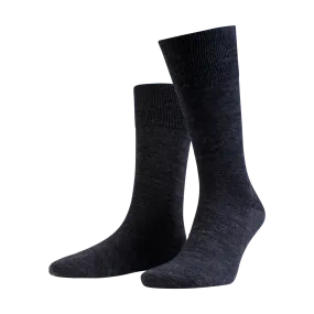 3 PAIR - Icon Merino Wool and Cotton Italian Mid Calf Socks (Choice of Colors) by Amanda Christensen