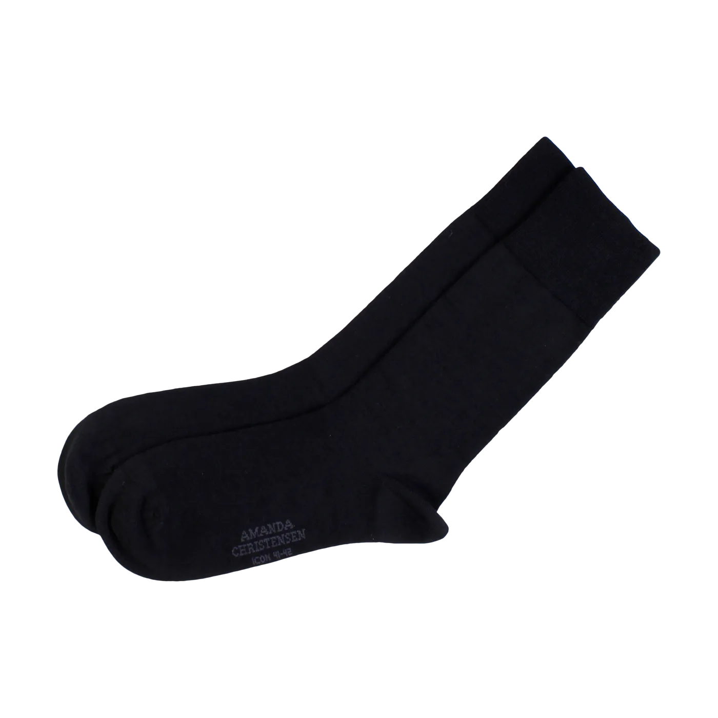 3 PAIR - Icon Merino Wool and Cotton Italian Mid Calf Socks (Choice of Colors) by Amanda Christensen