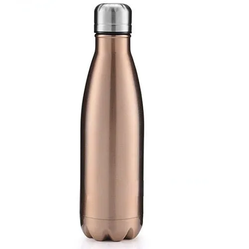 350/500/750/1000ml Double Wall Stainless Steel Water Bottle