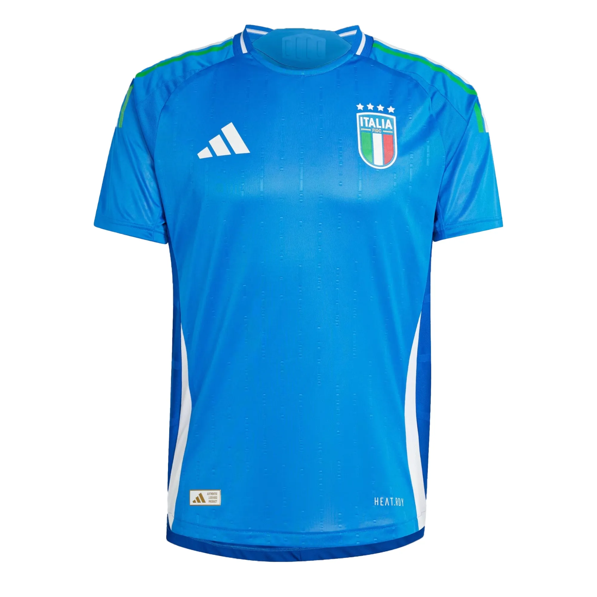 adidas Men's Italy 2024/25 Home Authentic Jersey Blue