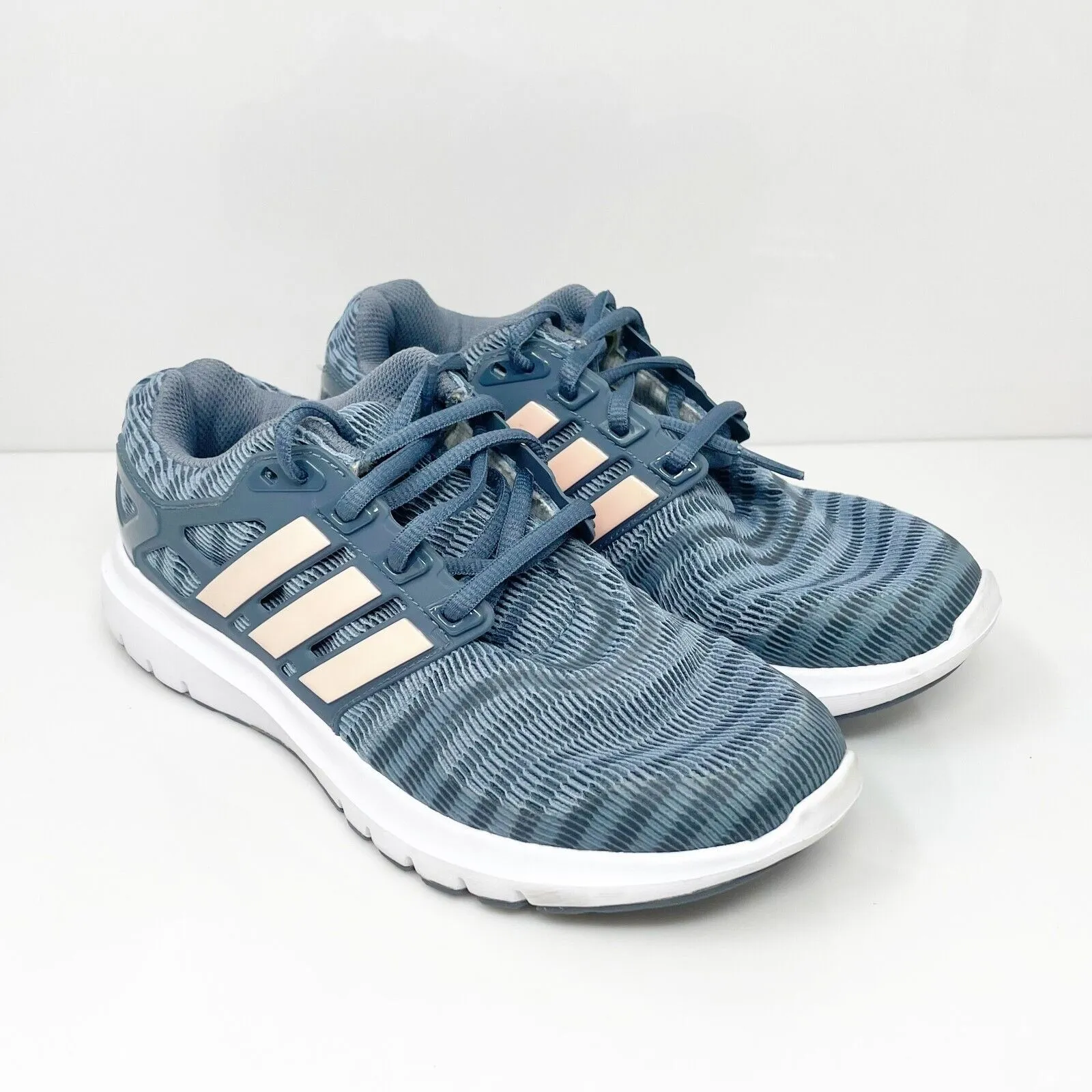 Adidas Womens Energy Cloud V B44852 Blue Running Shoes Sneakers Size 5.5