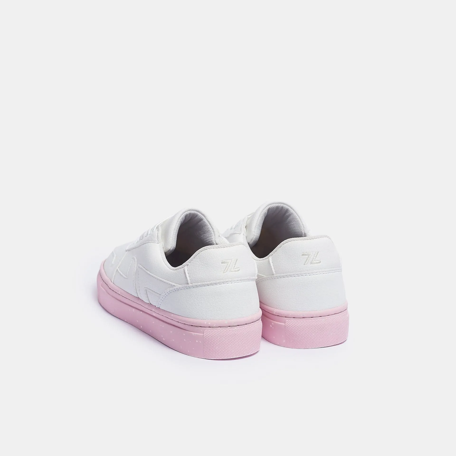 Alpha Grape Leather Vegan Sneakers | Bicolors Rose