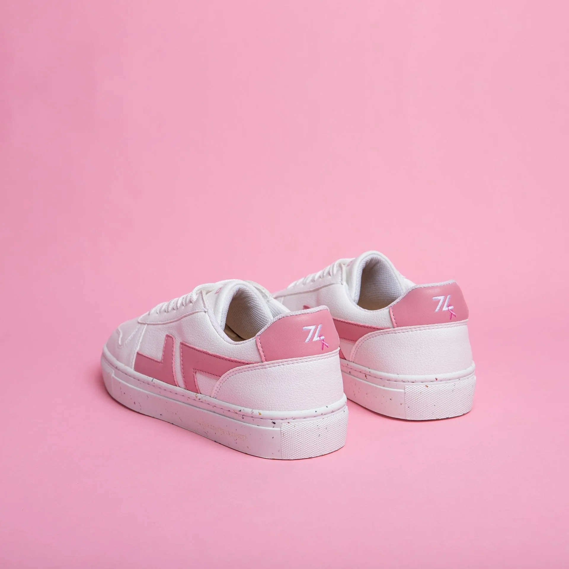 Alpha Grape Leather Vegan Sneakers | Rose