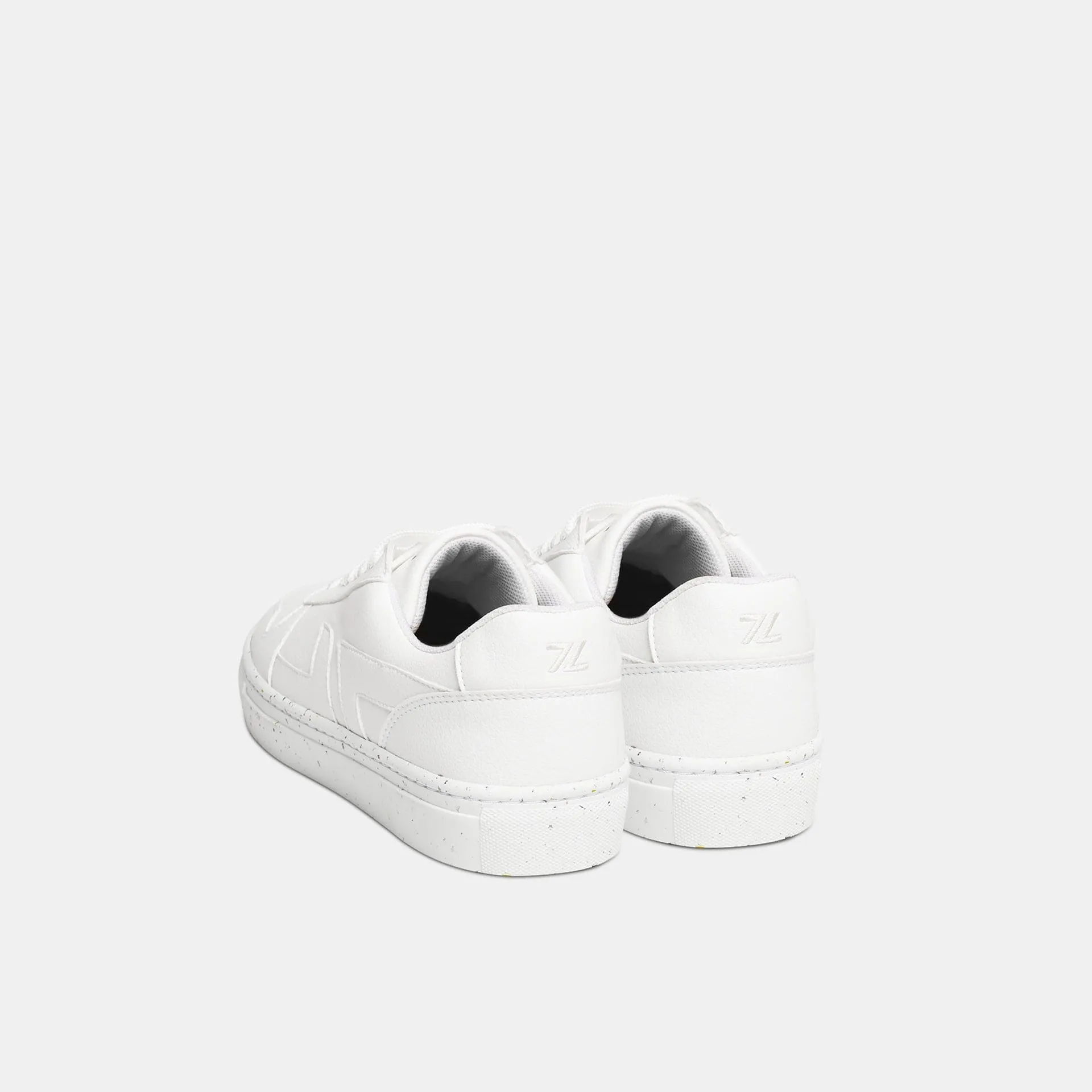 Alpha Grape Leather Vegan Sneakers | White