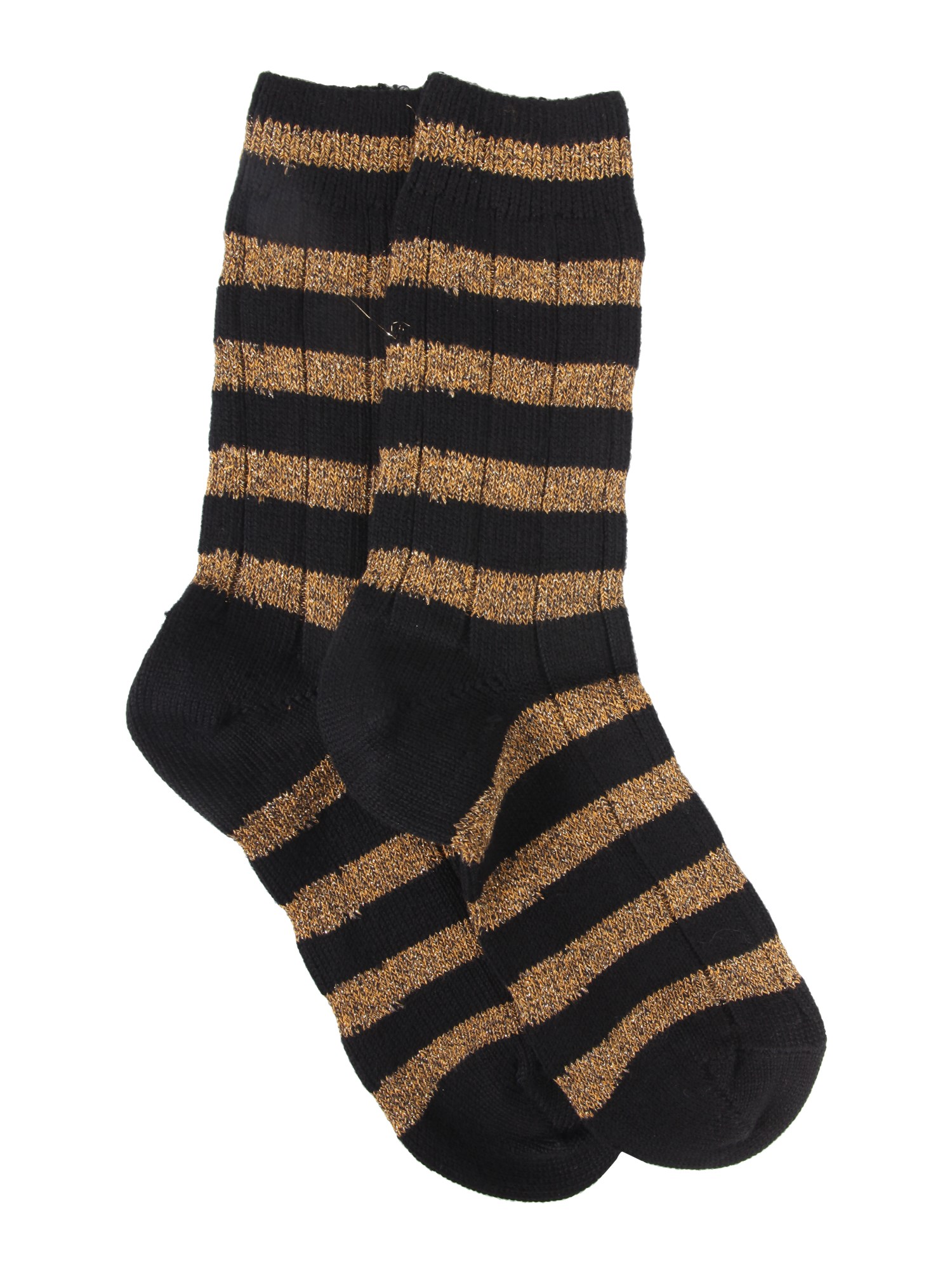 ANT45    DUBLIN COTTON SOCKS WITH LUREX STRIPES