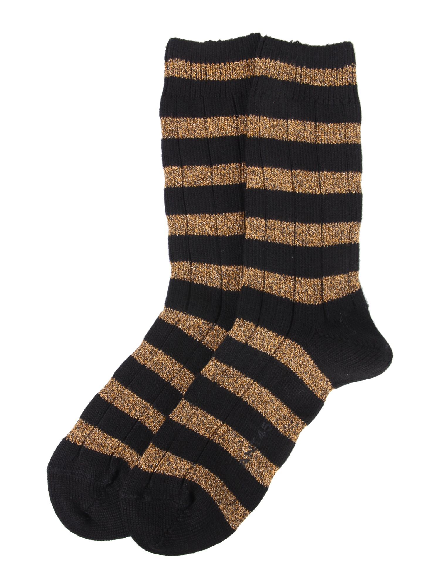 ANT45    DUBLIN COTTON SOCKS WITH LUREX STRIPES