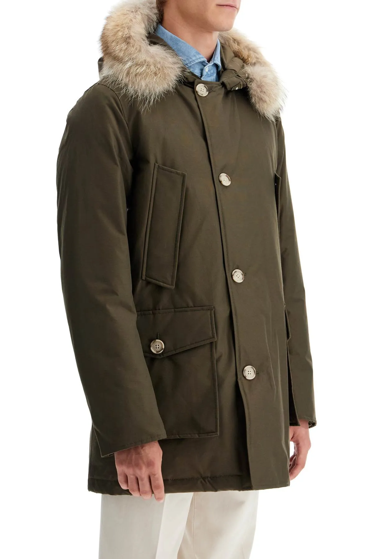 arctic parka in ramar cloth