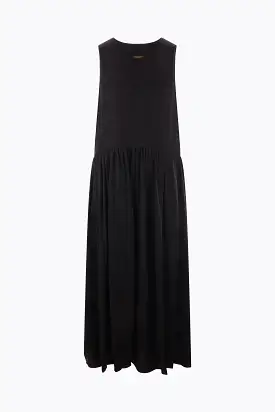 Ardal cupro oversized sleeveless dress