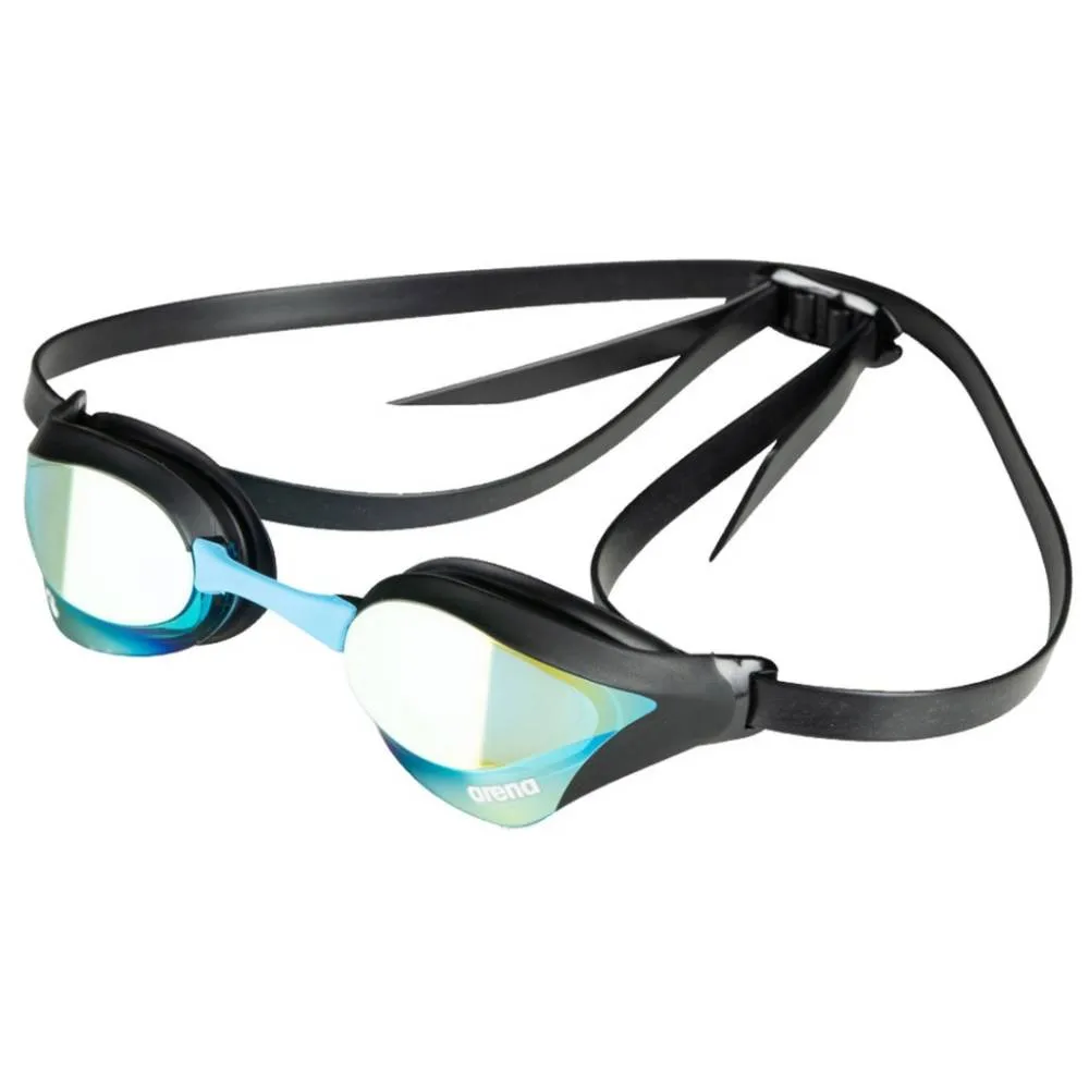 ARENA Adult Cobra Core Swipe Mirror Swimming Goggle (Aqua Black)