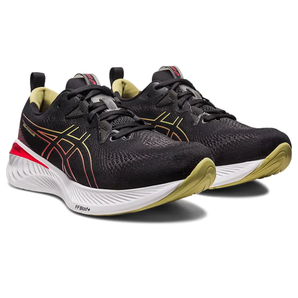 ASICS Men's Gel-Cumulus 25 Running Shoe (Black/Electric Red)