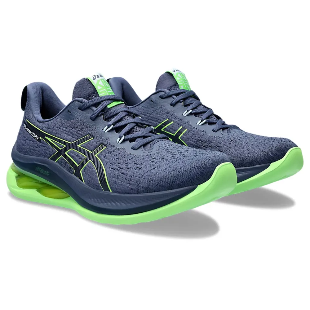 ASICS Men's Gel-Kinsei Max Running Shoe (Thunder Blue/Electric Lime)