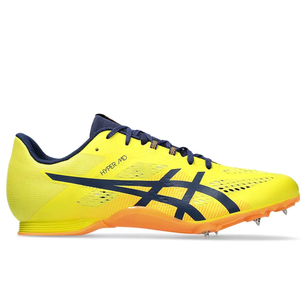 ASICS Men's Hyper MD 8 Running Shoe (Bright Yellow/Blue Expanse)