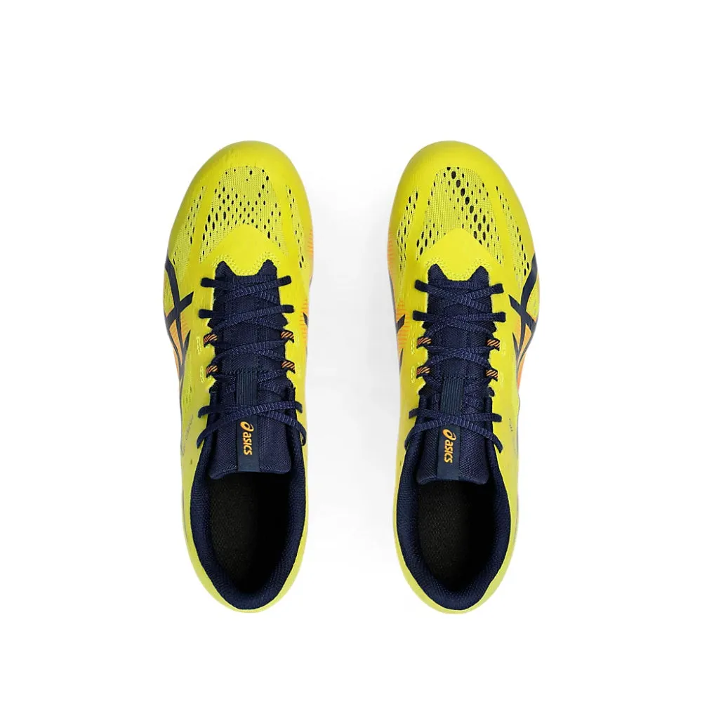 ASICS Men's Hyper MD 8 Running Shoe (Bright Yellow/Blue Expanse)