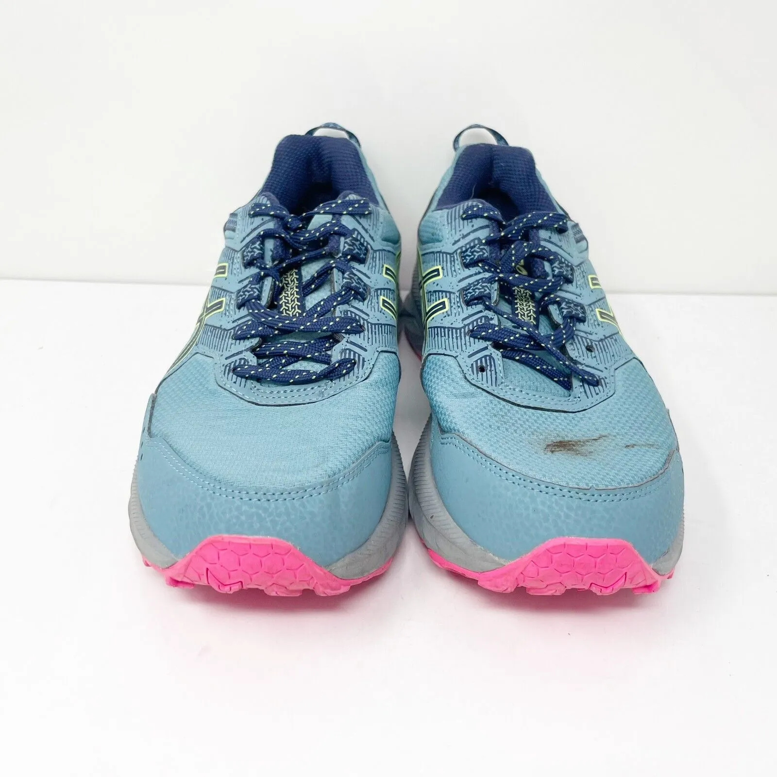 Asics Womens Gel Venture 9 1012B313 Blue Running Shoes Sneakers Size 8