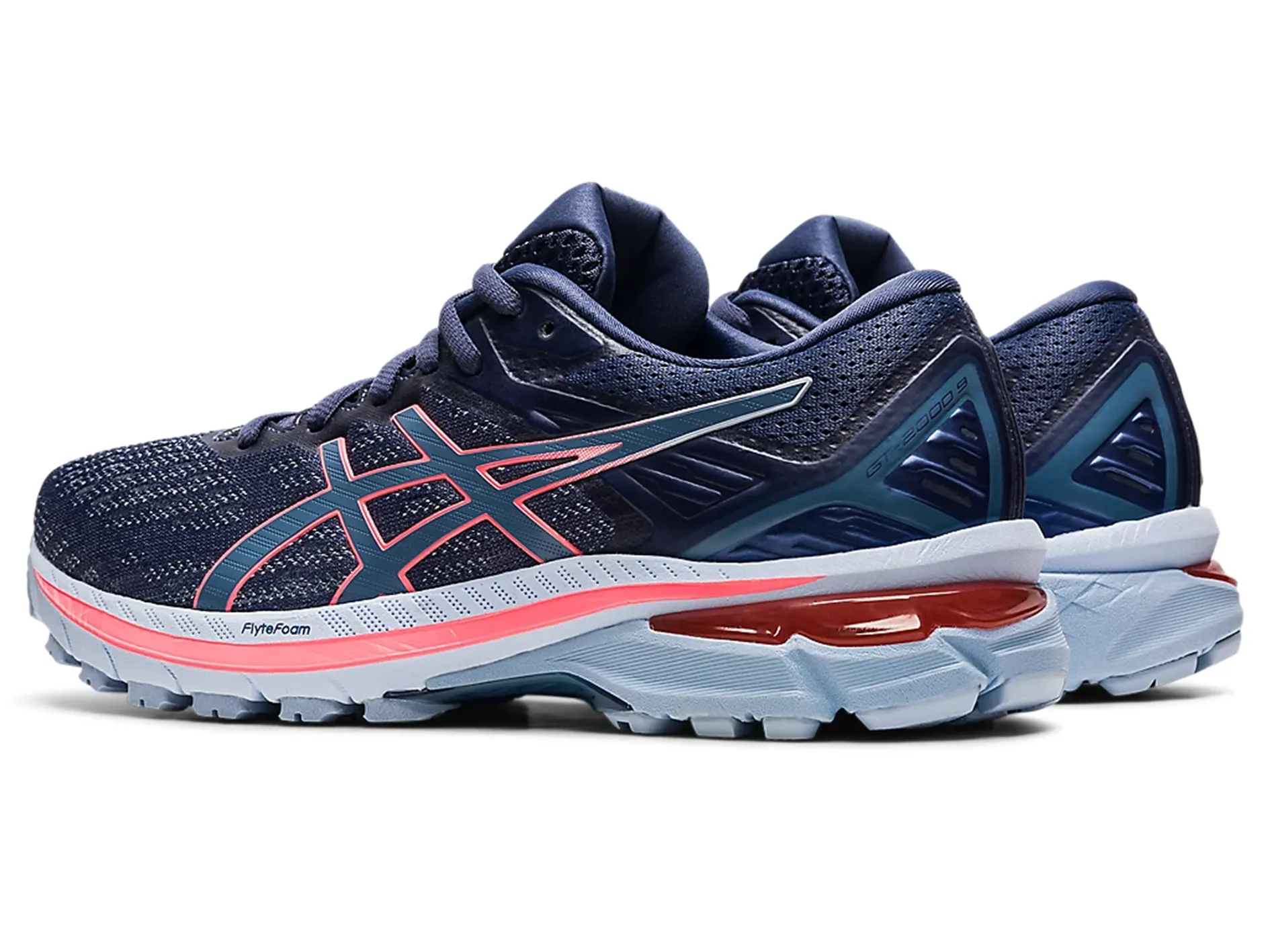 ASICS WOMENS GT-2000 9 (D WIDTH)  1012A861 404