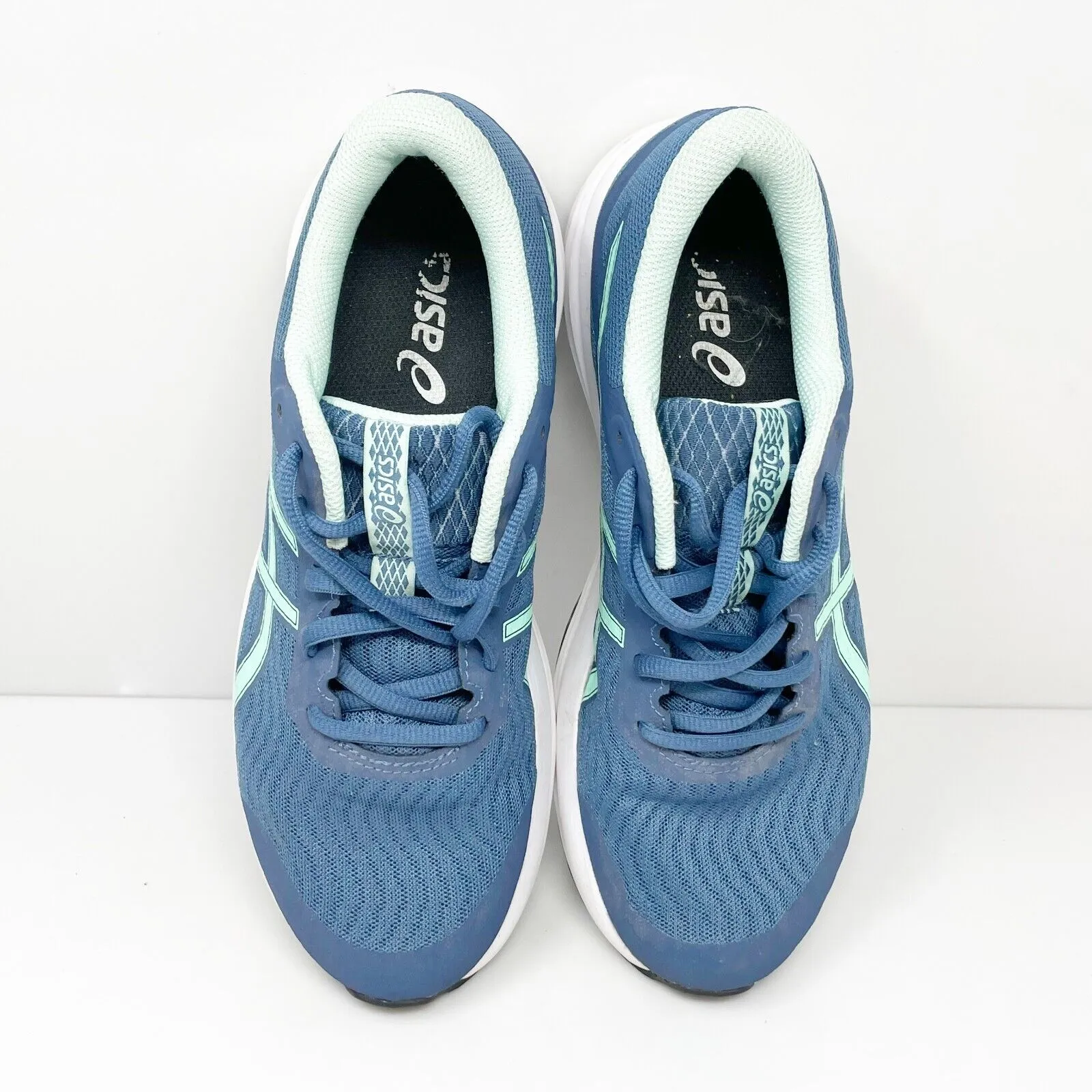 Asics Womens Patriot 12 1012A705 Blue Running Shoes Sneakers Size 7.5