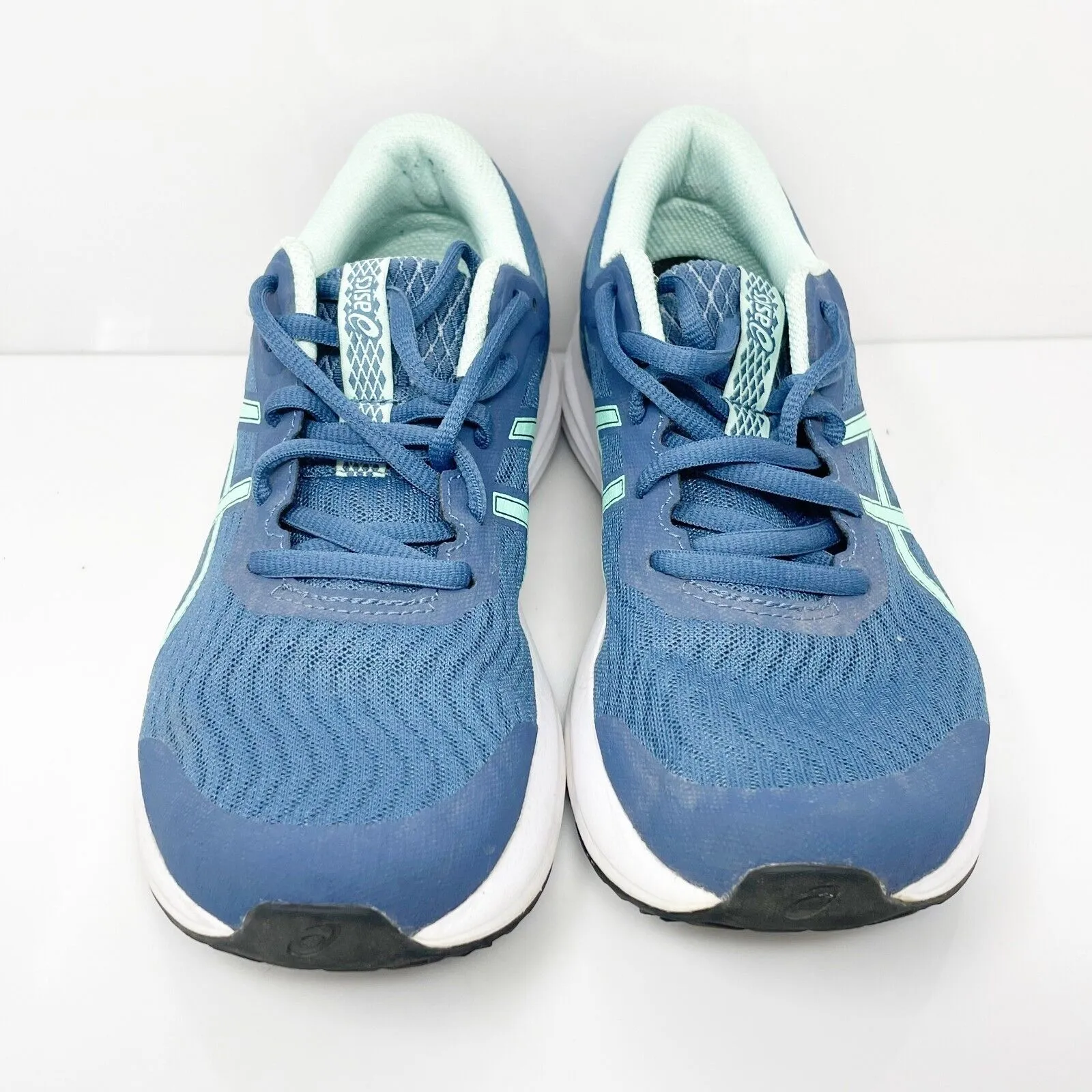 Asics Womens Patriot 12 1012A705 Blue Running Shoes Sneakers Size 7.5