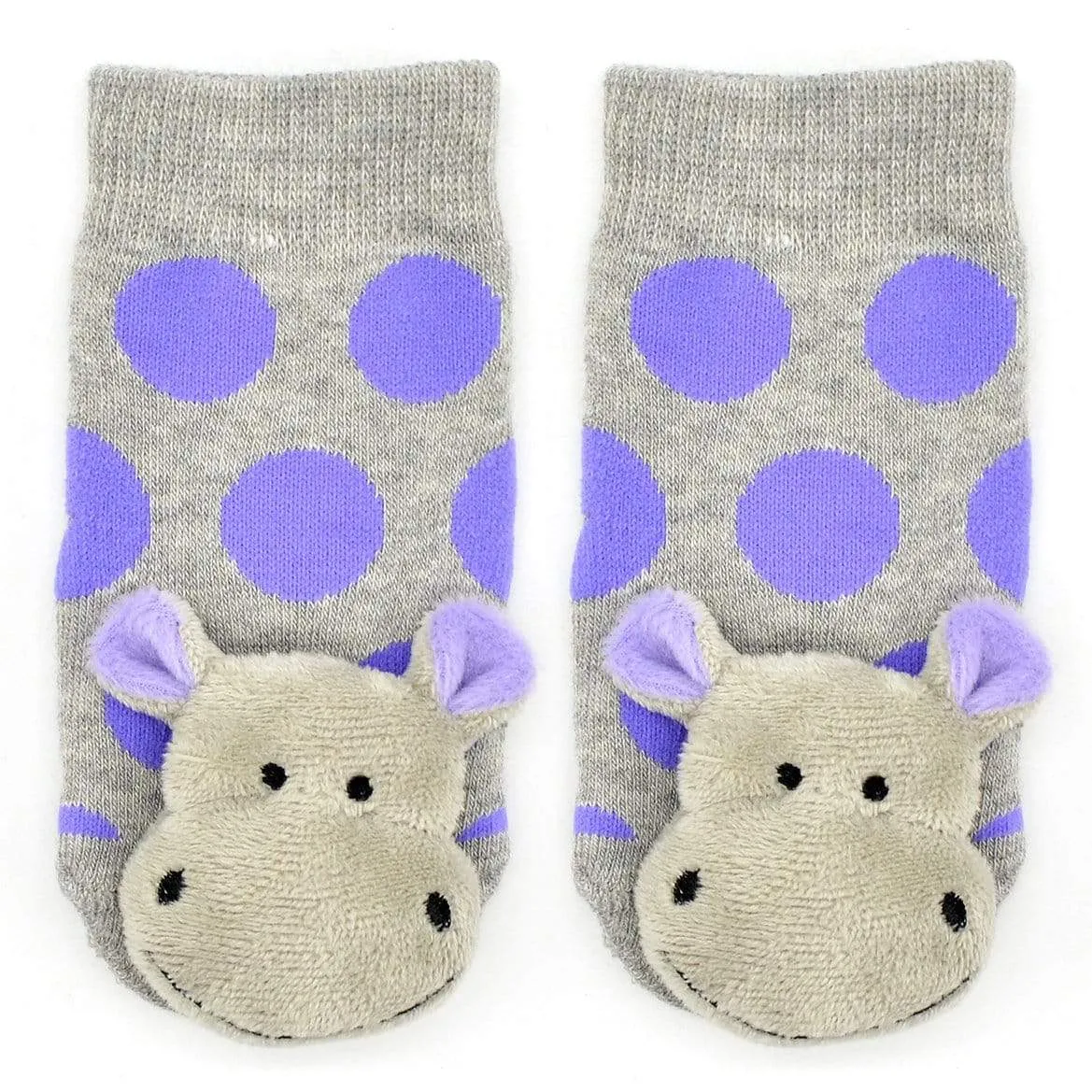 Baby Boogie Toes Rattle Socks - Happy Hippo