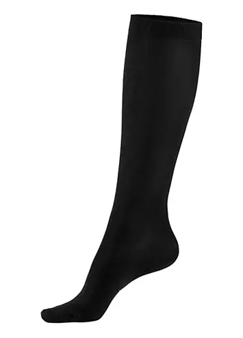 Bench Pack of 3 Wool Blend Knee Socks | Grattan