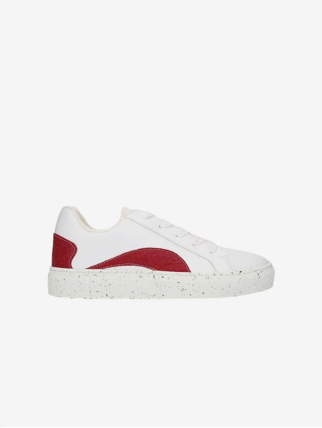 Berlin Piatex & Apple Leather Vegan Sneakers | Red