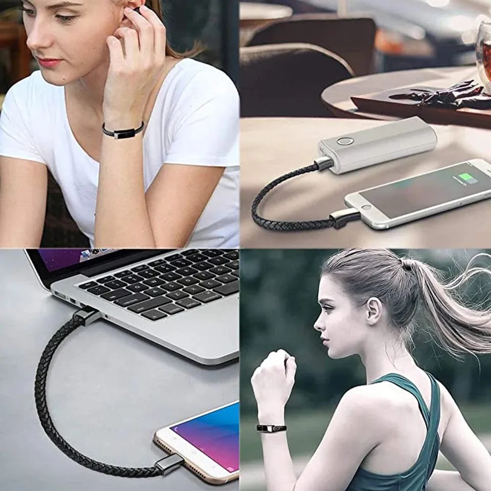 Bracelet USB Cable Portable Fast Charging USB For iPhone