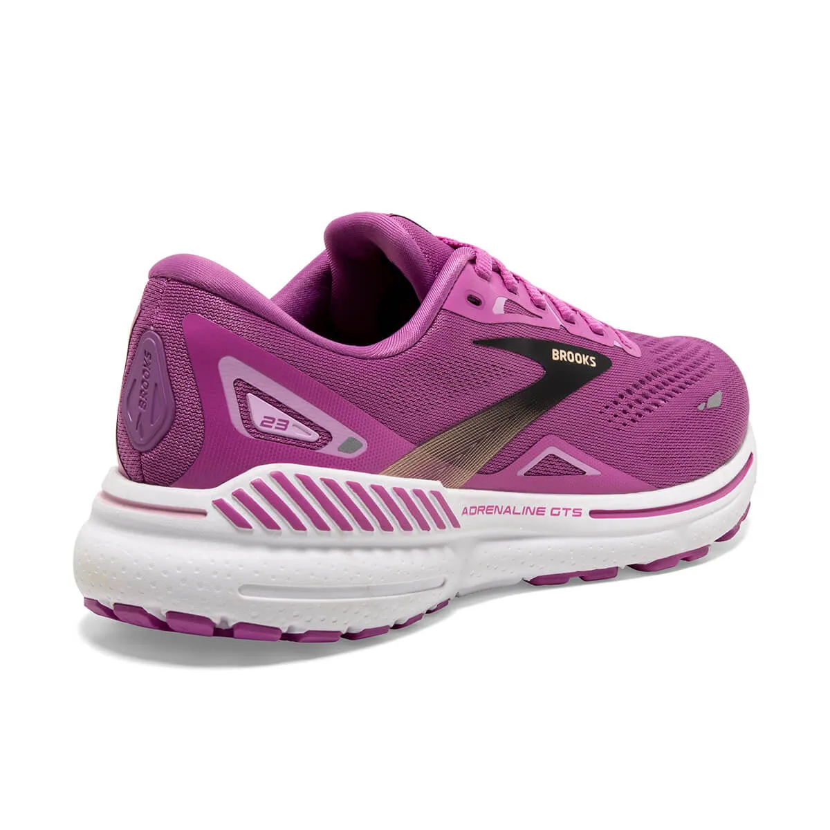 Brooks Adrenaline GTS 23 Womens | Orchid/black/purple