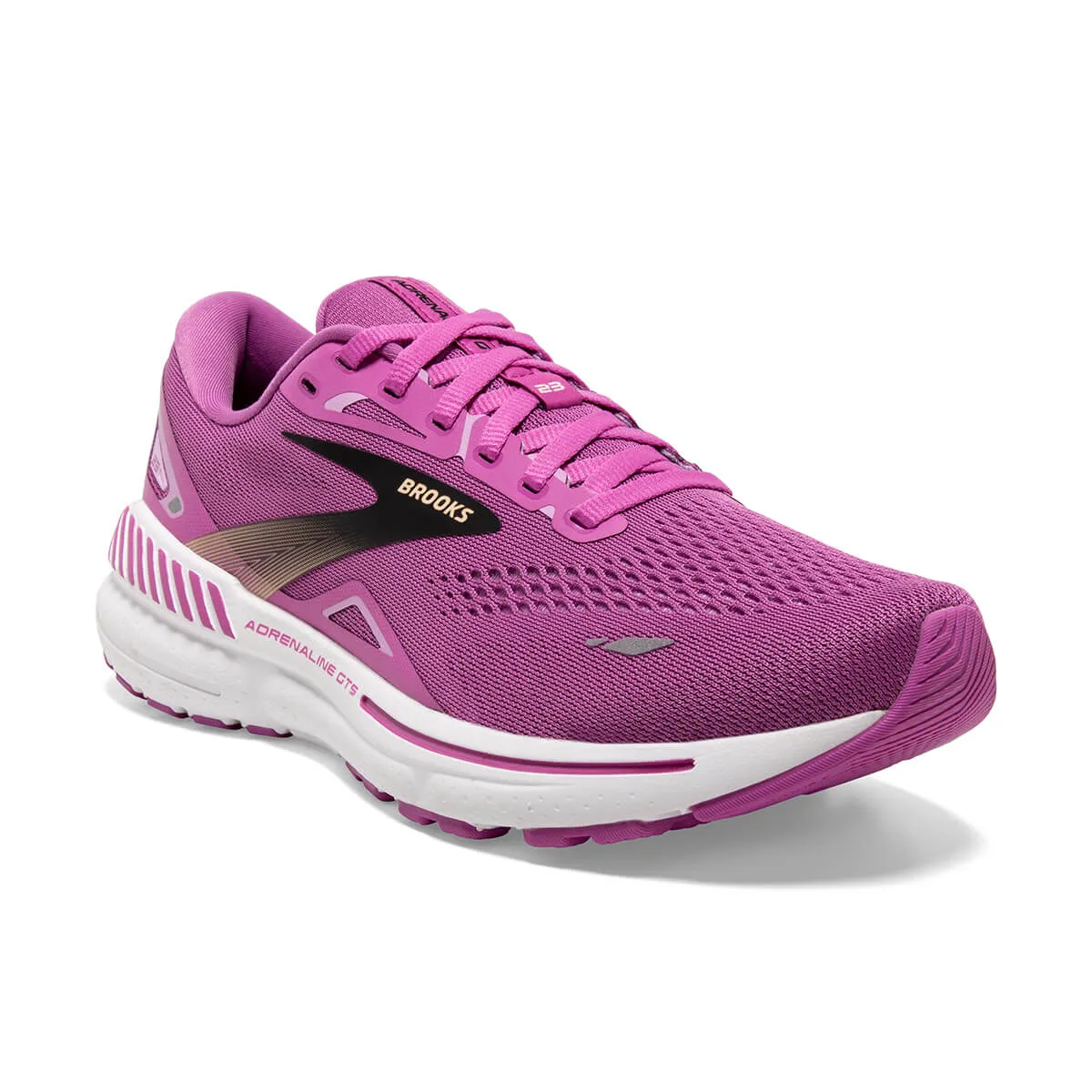 Brooks Adrenaline GTS 23 Womens | Orchid/black/purple