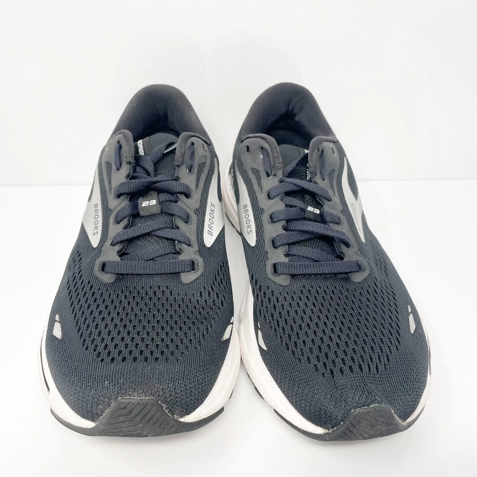 Brooks Womens Adrenaline GTS 23 1203811D004 Black Running Shoes Sneakers 8.5 D