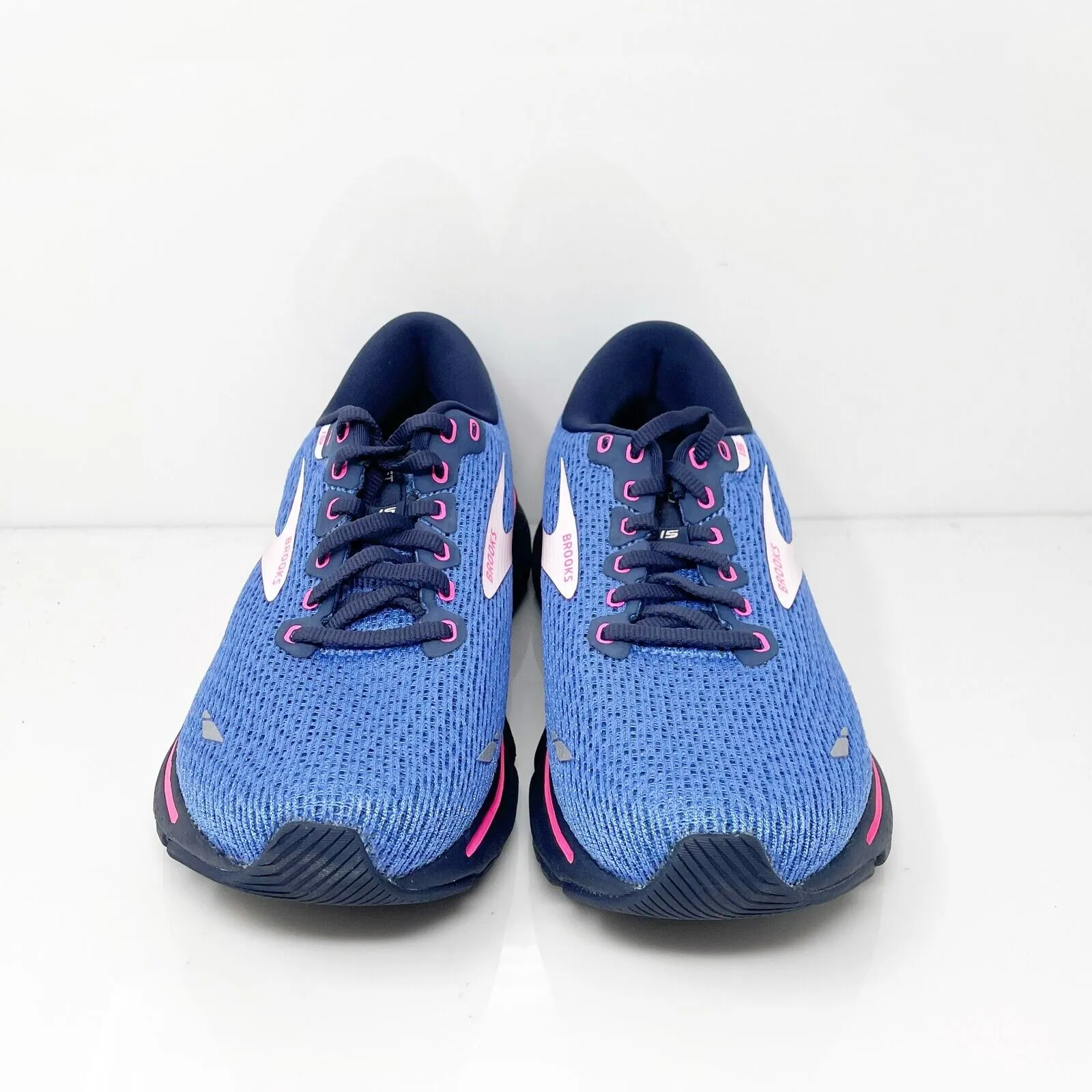 Brooks Womens Ghost 15 1203801B469 Blue Running Shoes Sneakers Size 9.5 B