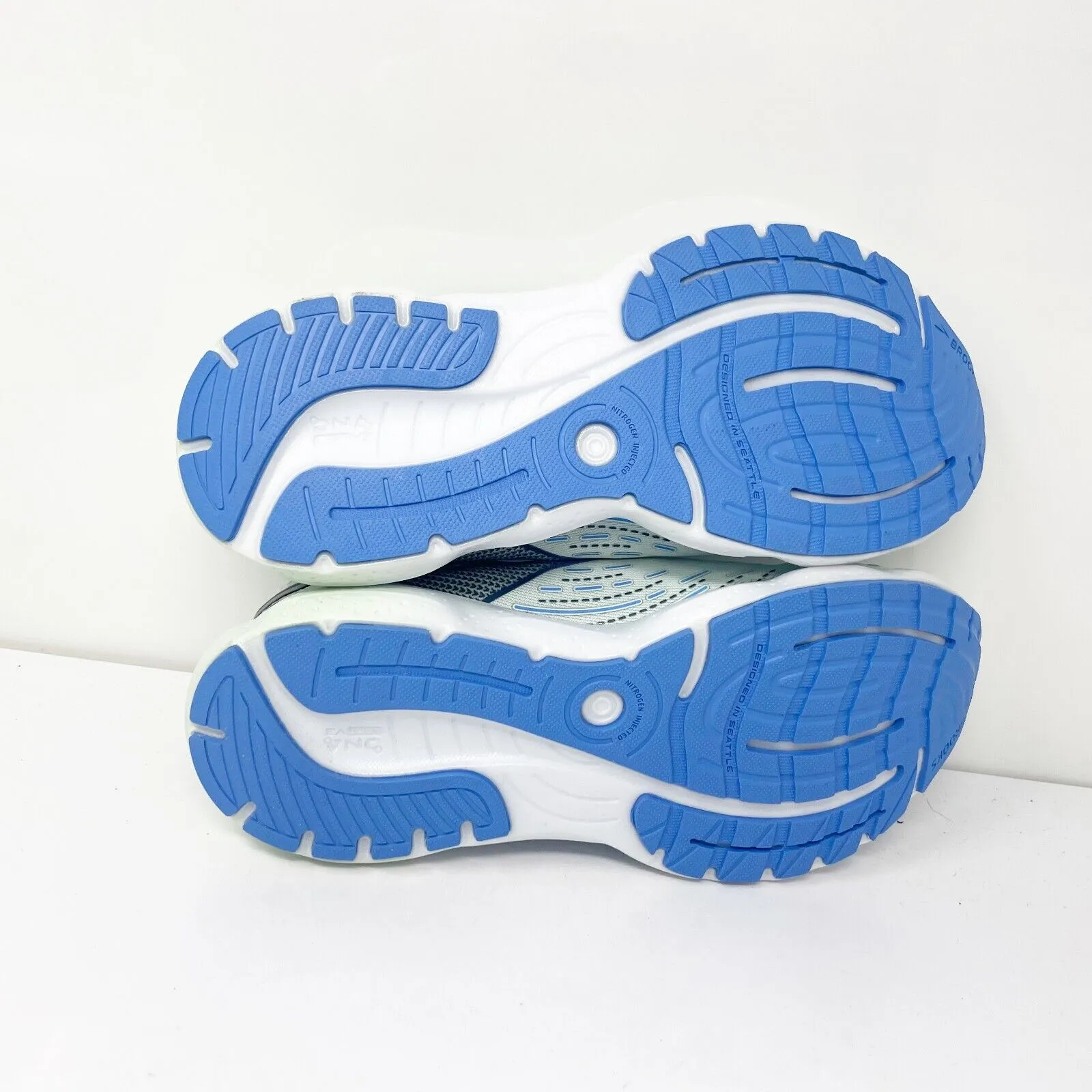 Brooks Womens Glycerin 20 1203691B494 Blue Running Shoes Sneakers Size 8 B