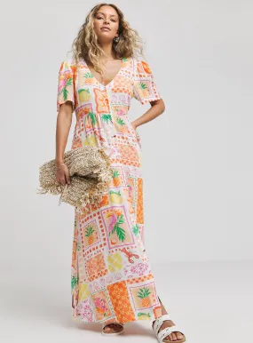 Buy SIMPLY BE Crinkle Button Through Maxi Dress 28 | Dresses | Tu