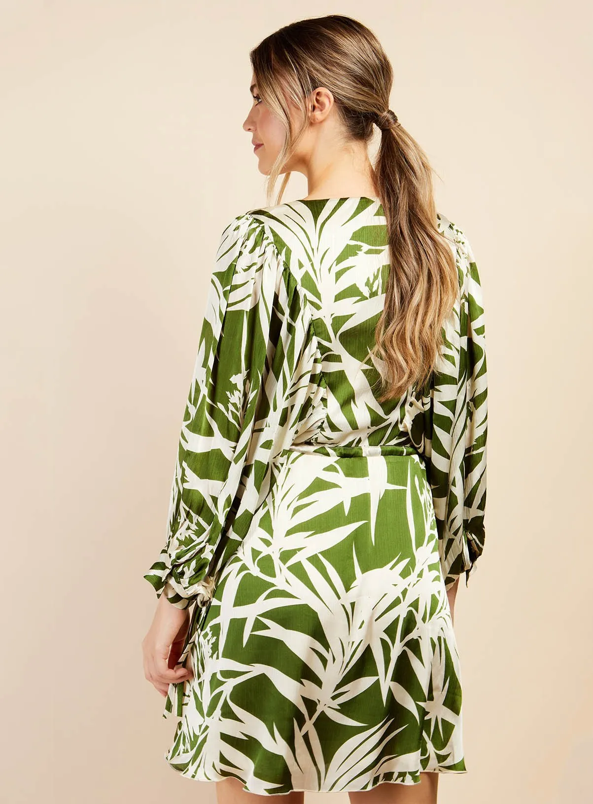 Buy VOGUE WILLIAMS Green Print Mini Dress 16 | Dresses | Tu