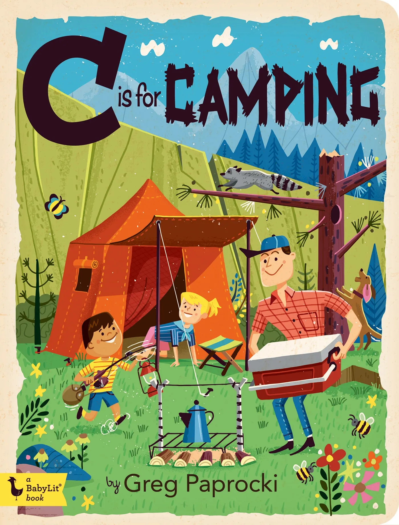 C is for Camping Board Book