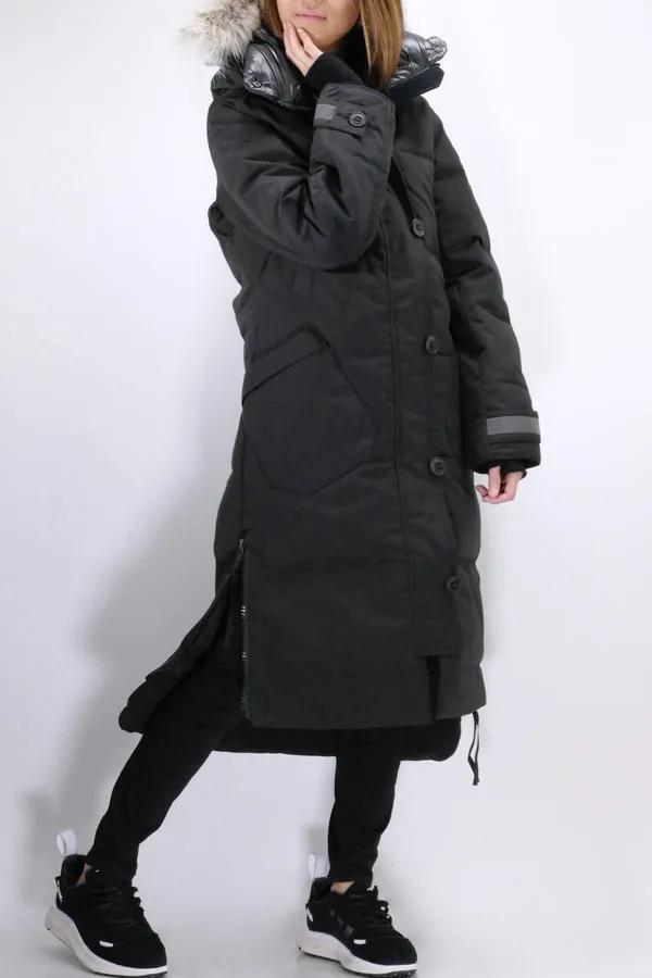 Canada Goose Womens *Parka Aldridge Black Label - Black