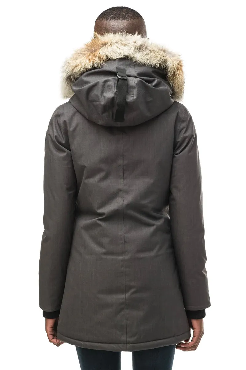 Carla Women's Parka CH Steel Grey