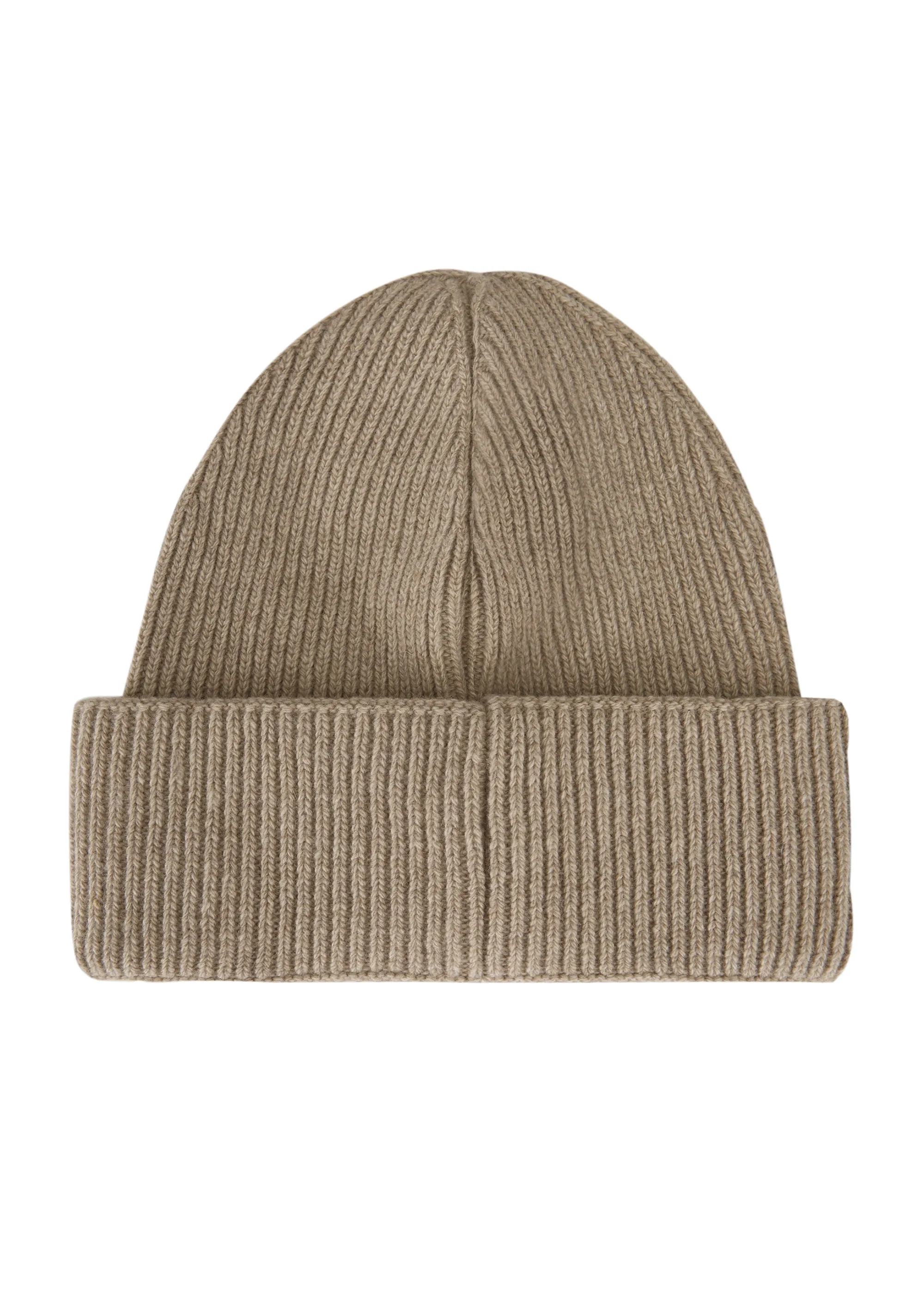 Cashmere and wool beanie NIANI in BEIGE