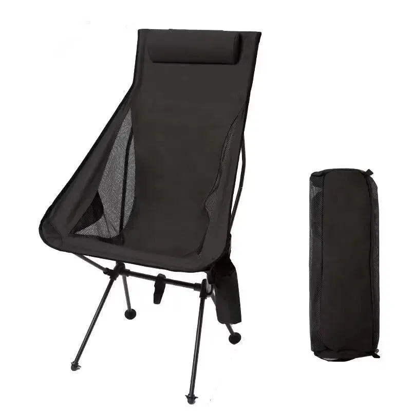 Chaise de camping / pêche pliante portable en alliage d'aluminium jusqu'à 150kg WESTTUNE - camping chair