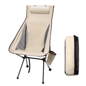 Chaise de camping / pêche pliante portable en alliage d'aluminium jusqu'à 150kg WESTTUNE - camping chair