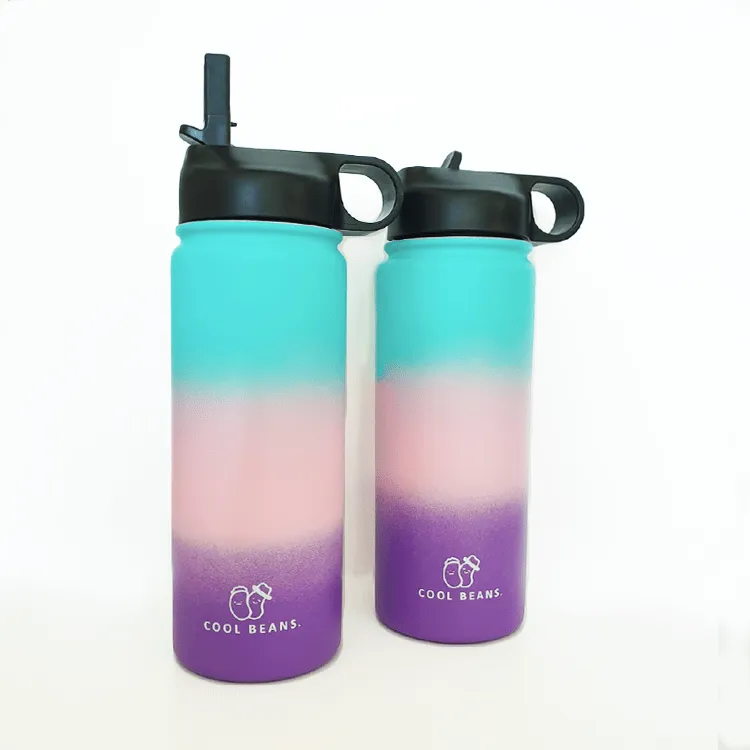 COOL BEANS 18oz Stainless Steel Water Bottles 不鏽鋼真空保溫瓶