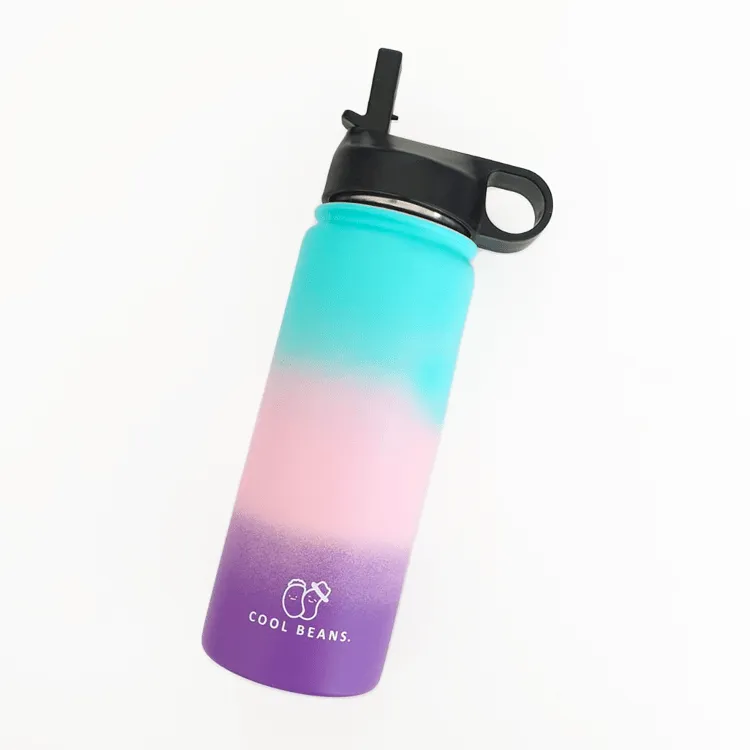 COOL BEANS 18oz Stainless Steel Water Bottles 不鏽鋼真空保溫瓶