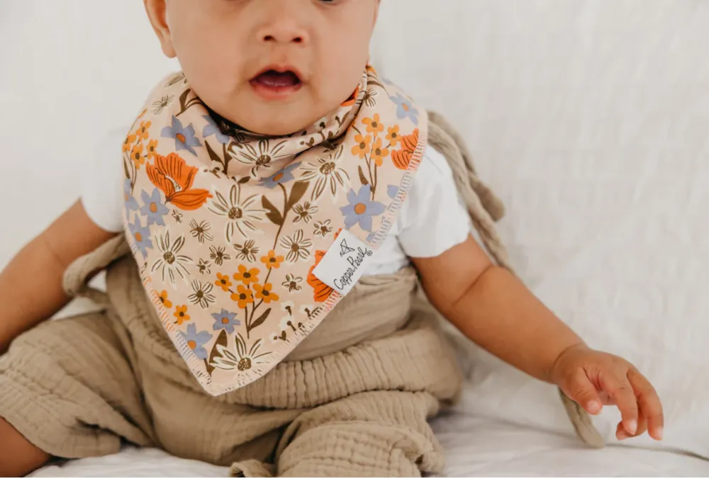 COPPER PEARL BANDANA BIB  |  EDEN