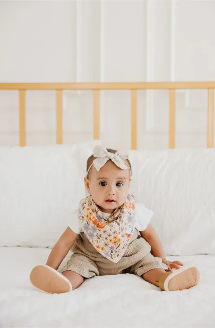 COPPER PEARL BANDANA BIB  |  EDEN