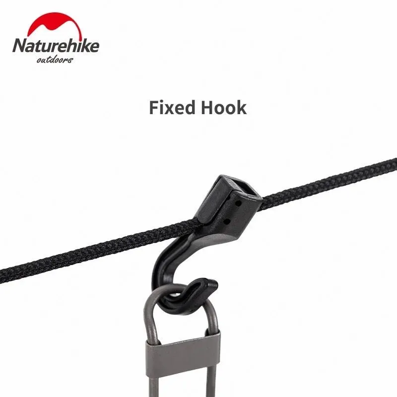 Corde à linge polyvalente & réglable pour camping / bivouac 4.3m Naturehike - NH19PJ040