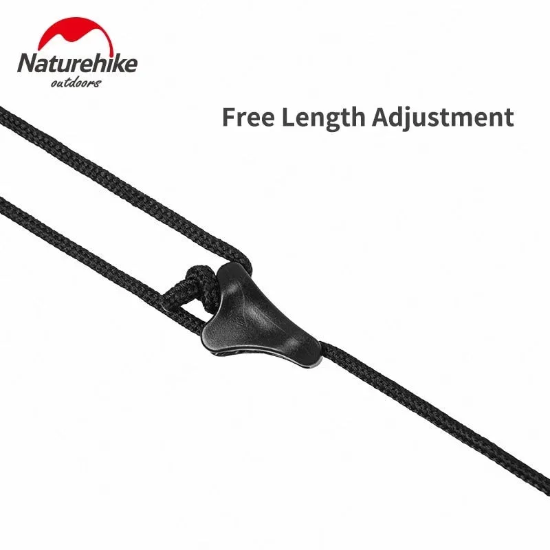 Corde à linge polyvalente & réglable pour camping / bivouac 4.3m Naturehike - NH19PJ040