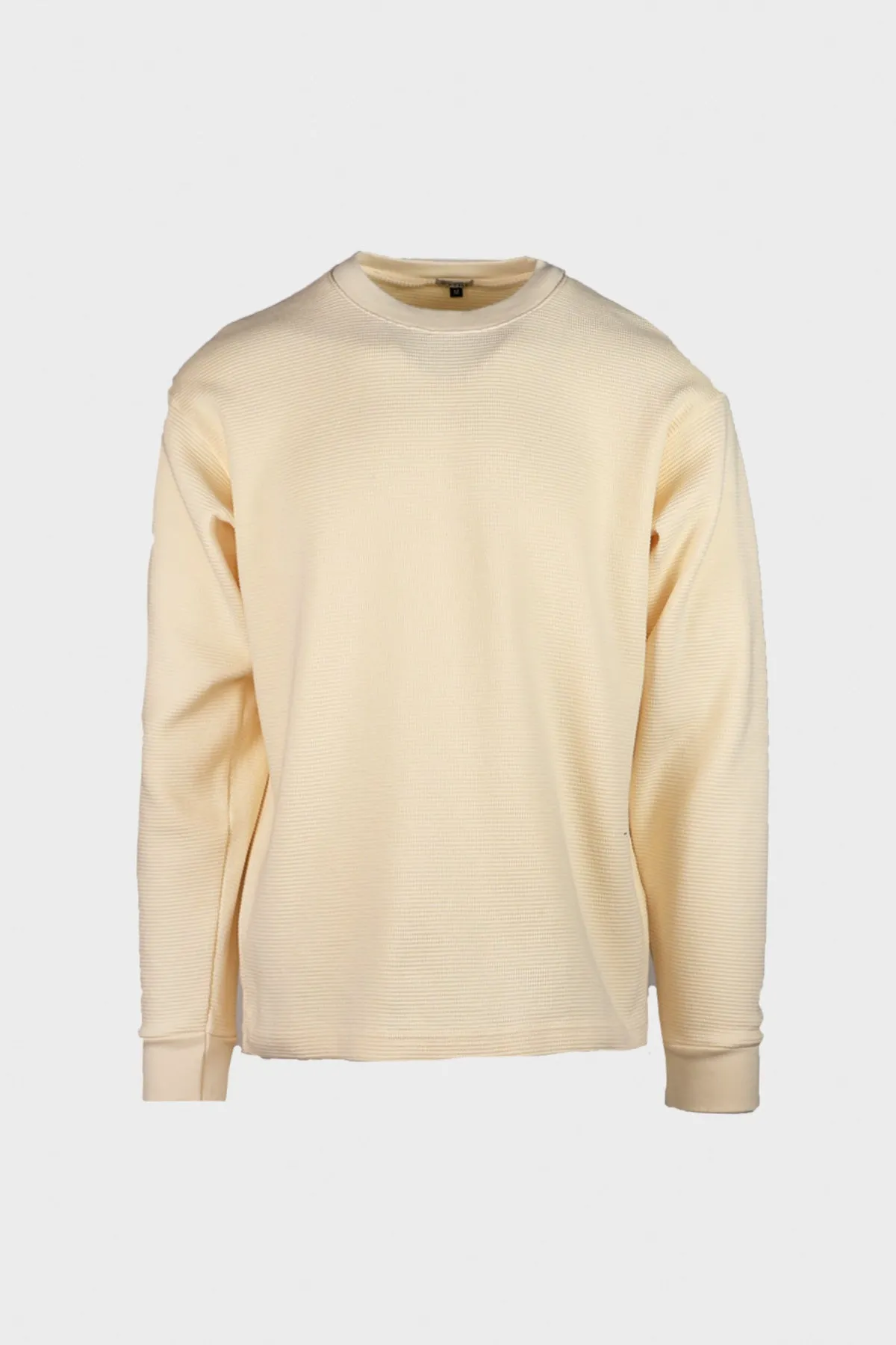 Cotton Longsleeve Thermal - Cream