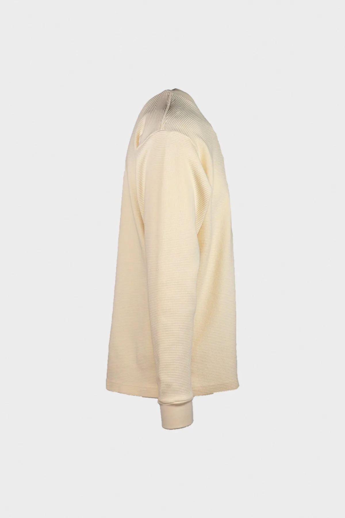 Cotton Longsleeve Thermal - Cream