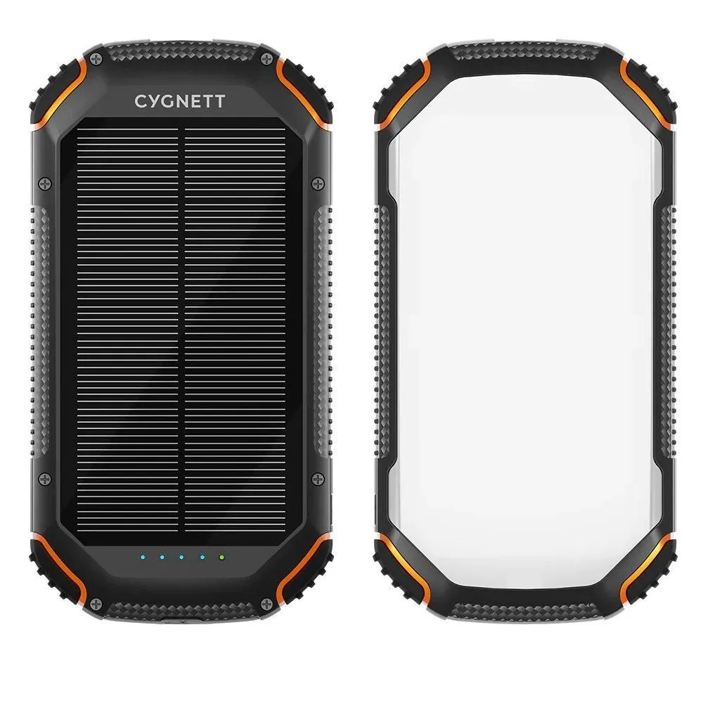 Cygnett ChargeUp Outback 20K Gen 2 Solar Power Bank Charger 20,000mAh