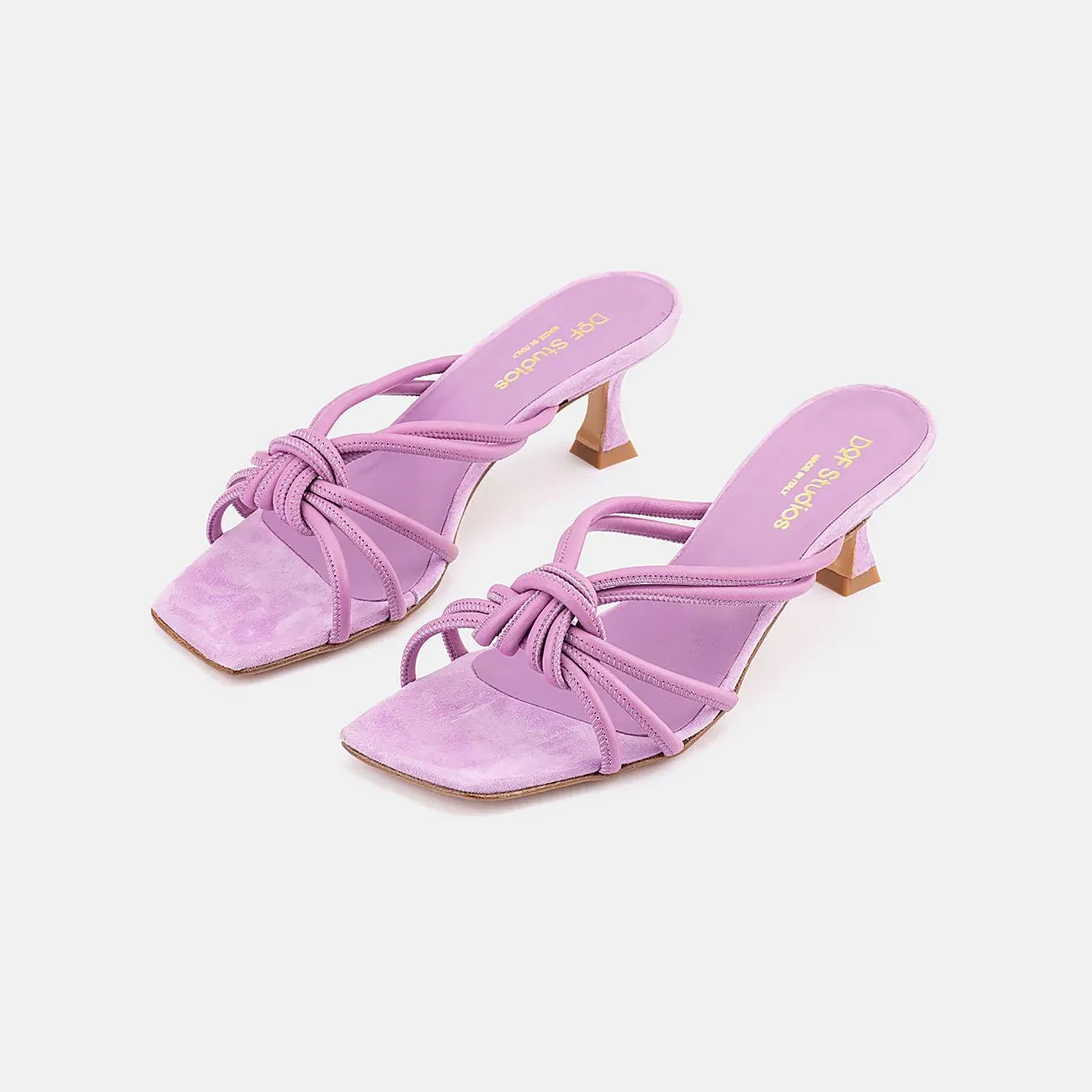 D.O.F - Sabrina -Lilac Leather/Suede