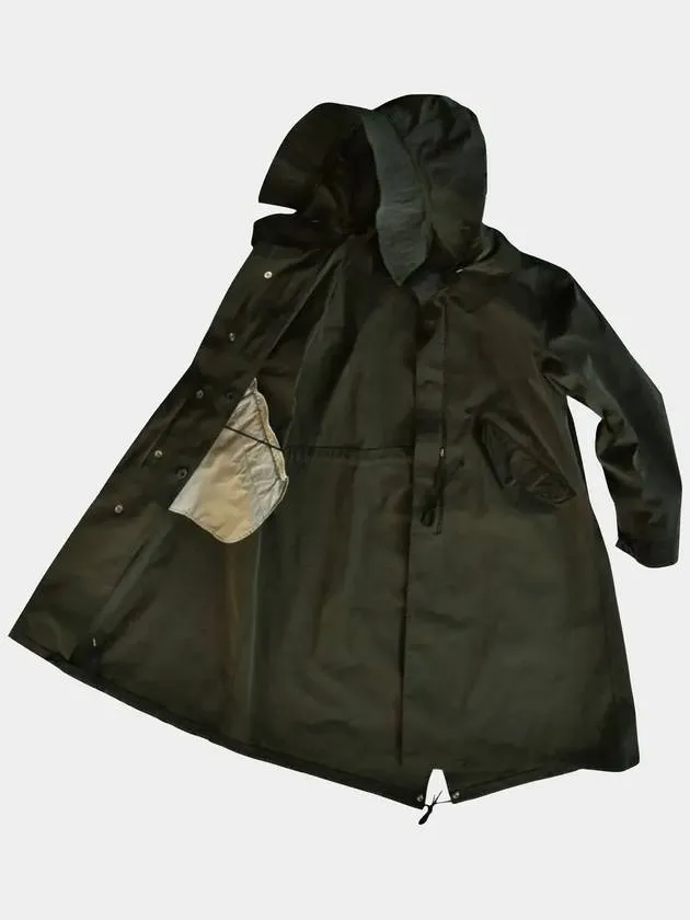 Field oversized fishtail parka black 21CTCUK04113 002105 999